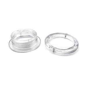 PVC Kulp Sürme 45 mm Şeffaf Cam Balkon Aksesuarı