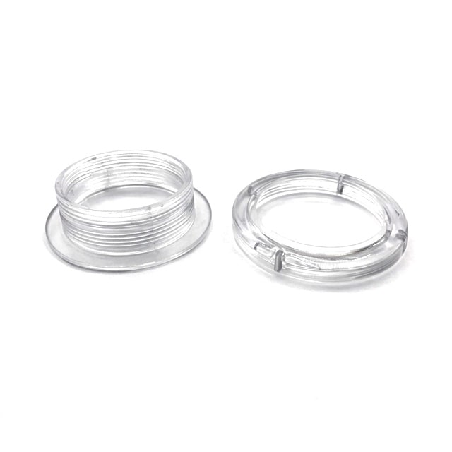 PVC Kulp Sürme 45 mm Şeffaf Cam Balkon Aksesuarı